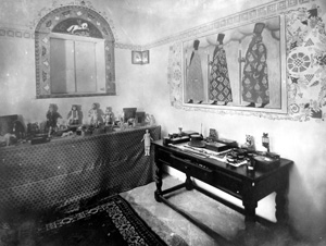 La saletta russa della Prima Mostra di Arti Decorative di Monza del 1923